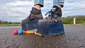 Zerplatzte Ostereier unter meinen Buffalo Towers