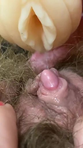 Must-see moment from &quot;Hardcore Huge clitoris orgasm extreme closeup vagina fuck&quot;