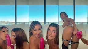 latina & asian lesbian joi nicole doshi la sirena