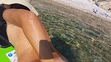 Anal Orgasm on SUP in wild
