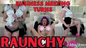 Business Meeting Turns Raunchy