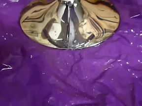 Nicole Dupapillon Huge Lips Glass Dildo Cum And Gush