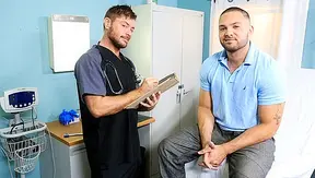 Doctors Orders: Dr. Jack Andy Pleasures Eager Patient Julian Knowles – Steamy Gay Tryst