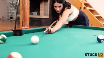 Stuck in Kink: Brunette Babe's Hardcore Adventure