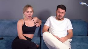 Stepmom Catches Stepson Watching Porn, Fucks Her Tight Pussy