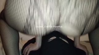 Mistress face fuck slave