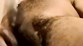 ”Black amateur strips naked & jerks off his dick solo”