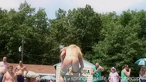 SpringBreakLife Video: Blonde And Naked