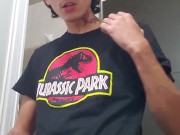 I cum in the bathroom while my cousin prepares dinner 🥵💦