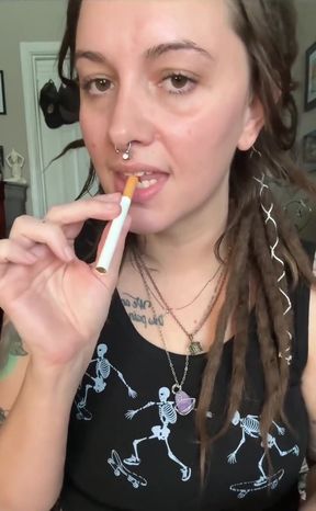 Blowing Smoke at You and Drooling