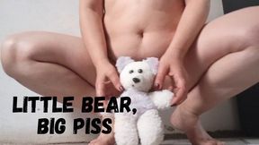 Little bear, big piss