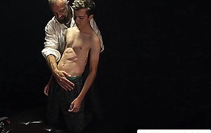 Hot boy Jack submits to his big master Felix with big cock