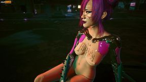 Rita Wheeler in All Sex Scenes Cyberpunk 2077 Skye Sex Scenes [18+] + Joy Toy Hot Scenes Sex Mod