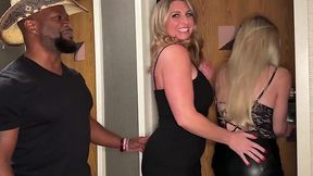 Afterparty interracial groupfuck with hot kink Blonde MILFs