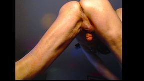 loganhuge - naked smooth ass, hanging balls, jerking dick! long cock masturbation! make me cum @ sheer.com/loganhuge