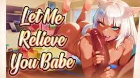 [m4m] Your Cute And Sexy Bubble Booty Neko Femboy Bf Relieves Your Raging Erection [lewd Asmr]