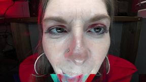 anal prolapse in barbershop!