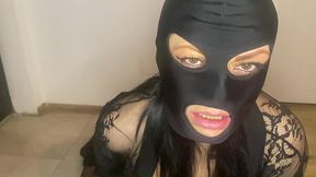black lace robe masturbation – intense toy play & orgasm