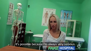 FakeHospital Blonde womans headache cured by cock and her squirting orgasms