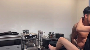 H1r04k1 And Ry0t4 Fuck-fest In The Kitchen