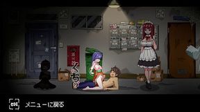Hentai Game No-escape Apartment Play Video(pixel Horror Hentai Animation.)