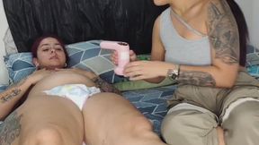 I get massages and my farts come out a lot and I soil my diaper with dirt and I run to the bathroom
