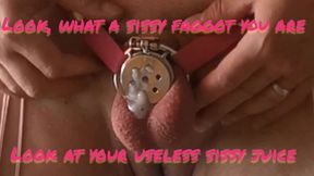 Sissy faggot plaps until plapgasm