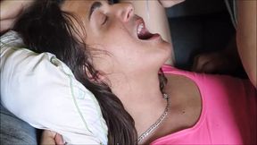 Wife Sucking Dick &amp; Cum Swapping Into Sexy Girl&rsquo;s Mouth