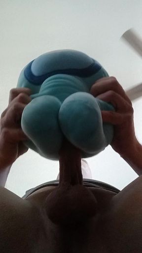 Lucky wife catches hubby jerking off at home