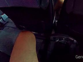 Public Bus Adventure: I show my hard cock to a hot cutie lady...she can't resist.