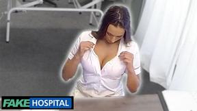 Flirty Nurse's Desired Fuck Fest