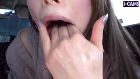 Playful Nutritionist with a Long Tongue Teases Slowly Drawing You in with a Mischievous Smile Ep1