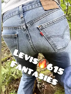 Levis Jeans Fetish wetting