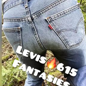 Levis Jeans Fetish wetting