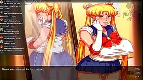 Venus and Mars Ignite Passion in Hot Sailor Moon Tryst