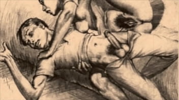 vintage erotic drawings