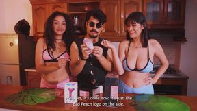 Making This 2 Georgeous Cum with Some Help (badpeach Toys Review)