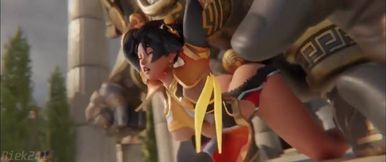 Anran - Minotaur Trains Her Pussy Instead