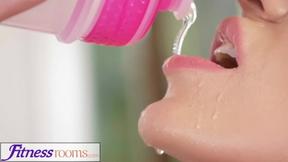 ”Gym MILF Deepthroats Instructor's Prick”