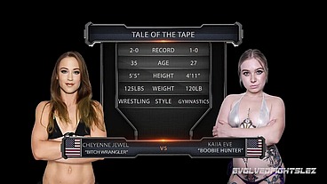 Cheyenne Jewel vs Kaiia Eve Female Wrestling