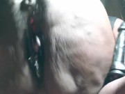 Wide ass Suga taking it Doggy Style pussy dripping juice...