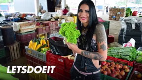 Brunette Babe Melina Zapata Picked Up For Deep Drilling In Her Mature Pussy - LATI...