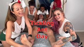 Tickling Ant Day - Nyssa Nevers, Heavenly XPerience, Lady Phoenix, Tickles Soft Soles, Whitney Morgan, Autumn Bodell and Antickl Six Girl Tickling WMV