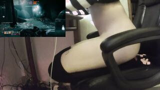 Kinky femboy femboy femboy femboy flaunts his curves while railing a fake dong