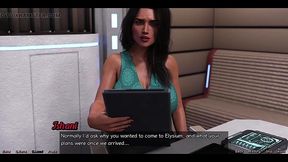 Stranded astronaut meets sexy Indian MILF in space