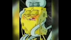 bob esponja y calamardo