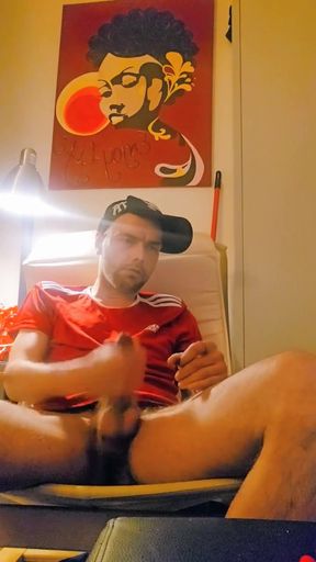 Horny Playing with My Dick