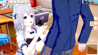 [Hentai Game Koikatsu! ]Have sex with Touhou Big tits Sakuya Izayoi. 3DCG Erotic Anime Video.