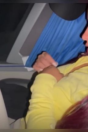 I Fuck a Stranger on a Bus and Make Her Cum in Her Beloved Leggings