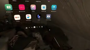 MILF mother and daughter-in-law explore intimate toys in VR during a play date